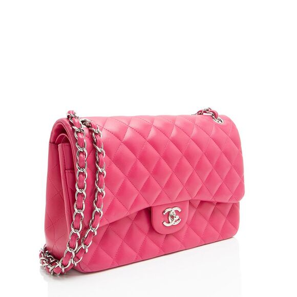 Chanel Lambskin Classic Jumbo Double Flap Bag - Picture 2 of 16